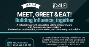 Reunión de pequeños negocios y políticos en Dover