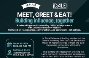 Reunión de pequeños negocios y políticos en Dover