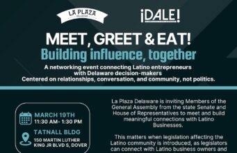 Reunión de pequeños negocios y políticos en Dover