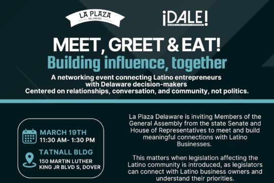 Reunión de pequeños negocios y políticos en Dover