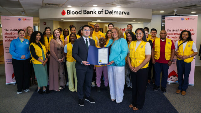 Councilwoman Maria Cabrera recognizes the World Mission Society Church of God for its outstanding dedication to public health, community service, and global impact.(Photo courtesy of Councilwoman Cabrera)