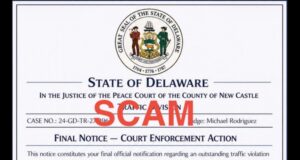 DE Judiciary issues warnings about text/phone scams Image courtesy of DE Courts