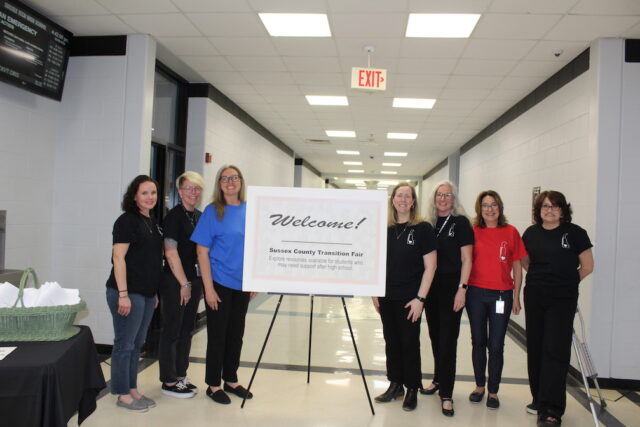 (L-R): Amanda Hale, Cape Henlopen, Katie Birmingham, Sussex Tech, Aimee Marzullo, Sussex Central, Millie Passwaters-Bradeson, Sussex Tech, Carol Wothers, Sussex Tech, Shelly Murracy, Sussex Tech, Lisa Swingle, Sussex Academy (L-R): Amanda Hale, Cape Henlopen, Katie Birmingham, Sussex Tech, Aimee Marzullo, Sussex Central, Millie Passwaters-Bradeson, Sussex Tech, Carol Wothers, Sussex Tech, Shelly Murracy, Sussex Tech, Lisa Swingle, Sussex Academy