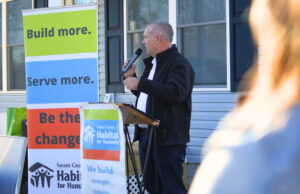 Sussex County Habitat for Humanity to Launch “A Home for Habitat” Campaign with Public Event Sussex County Habitat for Humanity CEO Kevin Gilmore (Photo courtesy SCHFH)