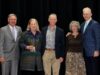 Sharon Kelly Baker Named 2026 John H. Taylor, Jr. Education Leadership Award Recipient Left to right: Rob Rescigno, member of the award selection committee; Sharon Kelly Baker; John Taylor; Maria Taylor; Michael J. Quaranta, DSCC President (Photo Credit: Hannah Paliath)