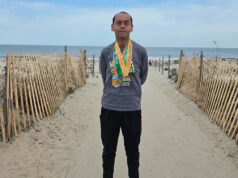 Martín Rodríguez consiguió tres medallas de oro en el Coastal Delaware Running Festival ¡Felicidades a Martín Rodríguez ganador de tres oros el pasado fin de semana! (Foto cortesía Martín Rodríguez)