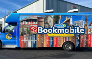 Sussex County unveils new bookmobile New Sussex Bookmobile. (Photo courtesy SC Gov)