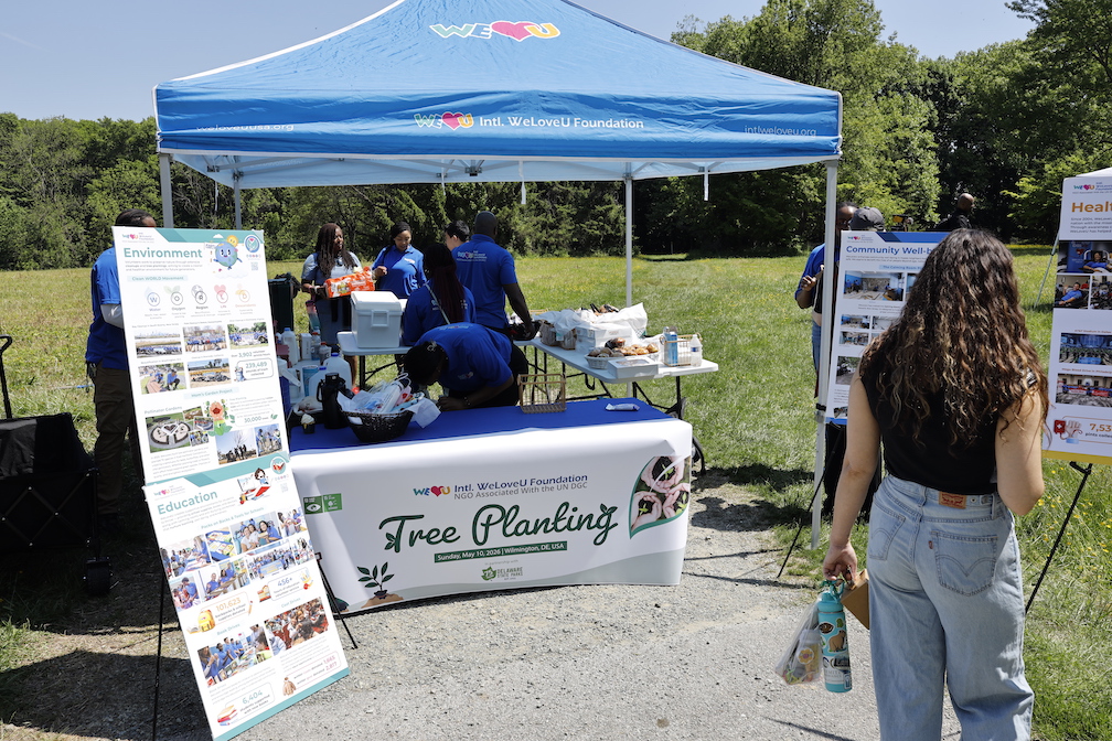 Through Mom’s Garden Project, one million trees will be planted by 2026. (Photo HOY en Delaware)