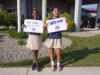 Legislators, leaders convene at annual Sussex Academy showcase Sussex Academy Elementary students Bethsaida Bellevue, left, and Sayuri Perez Perez welcome guests to the school’s second annual open house for elected leaders and community representatives.