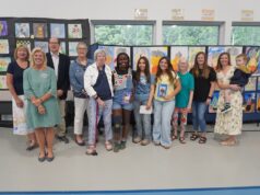 Sussex Academy Elementary thanks school volunteers Sussex Academy Elementary recognized the parents, high school student mentors and Read Aloud Delaware volunteers who dedicate hours of their time to the school. Gathered are (l-r) Jo Ann Mondrus, Stacy Penaranda, David Smith, Mary Kay Williams, Joan Caputo, Debora Williams, Katerine Amador, Annahbella Crisci, Lenny Truitt, Rebecca Timmons, Paige Taylor and Jeremy Taylor Jr.