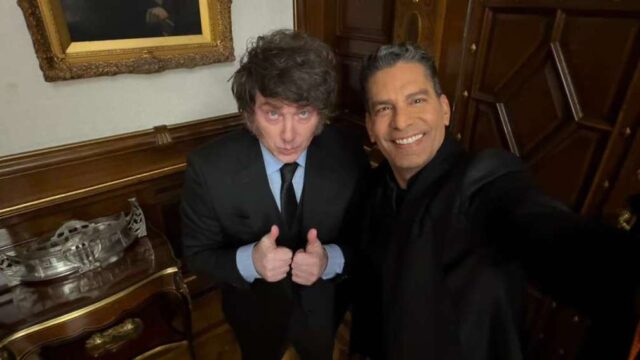 Ismael Cala entrevista Milei