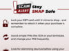 SNAP Scam Alert