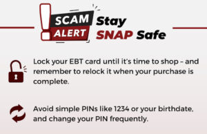 SNAP Scam Alert