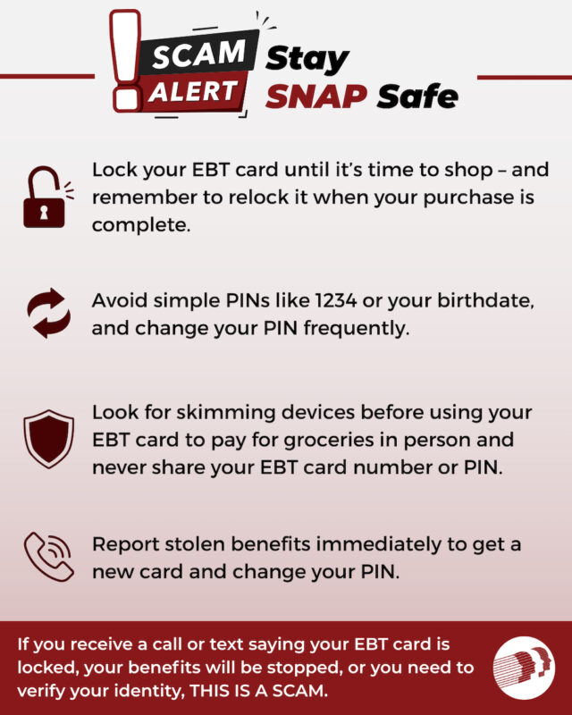 SNAP Scam Alert - 1