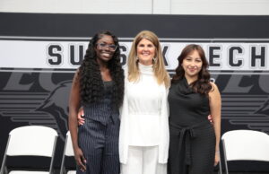 Sussex Technical High School Students to Graduate with Health Professionals Certificates Taisha Amisial, Michelle Doyle, RN, BSN (Sussex Tech Adult Education Health Professions Coordinator), Ashley Mercado