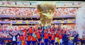 España campeona del Mundial 2026 tras vencer a Argentina por 1–0 La selección española es la nueva Campeona del Mundo de Fútbol 2026 (Foto: HOY en Delaware)