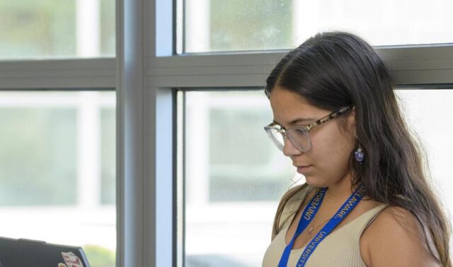 Medrano copy Rising Sussex Academy junior Kaia Medrano recently completed the two-week Teachers of Tomorrow program at University of Delaware