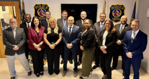 Eleven Public Safety Professionals Complete POST Instructor Course Public safety professionals from several Delaware agencies completed the 2nd Annual POST Approved Instructor Course recently at the University of Delaware Police Department in Newark. (Photo credit: DSHS)