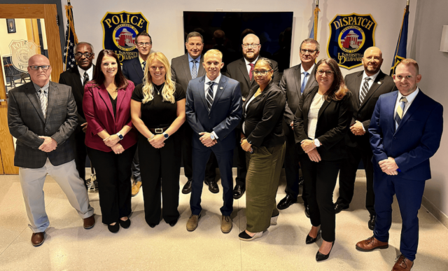 Public safety professionals from several Delaware agencies completed the 2nd Annual POST Approved Instructor Course recently at the University of Delaware Police Department in Newark. (Photo credit: DSHS)