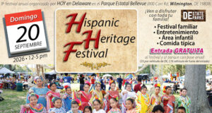 9th Annual Hispanic Heritage Festival to celebrate culture, community, and HOY en Delaware’s 30th anniversary at Bellevue State Park