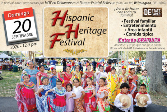 9th Annual Hispanic Heritage Festival to celebrate culture, community, and HOY en Delaware’s 30th anniversary at Bellevue State Park