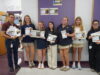 Sussex Academy students mark Hispanic Heritage Month with educational game Photo caption: Members of the Sussex Academy World Language Honor Society launched a bingo game to celebrate Hispanic Heritage Month. Gathered are (l-r) advisor Nico Cáceres, Caroline White, Olivia Dickerson, Rossy Ángel-Herrera, Reagan Hastings, Brooklyn Montgomery and advisor Emily Gutiérrez. (Photo: Courtesy of Sussex Academy)