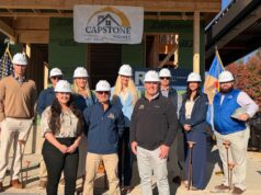 SC Vocational Technical School District creates a learning house Capstone Homes Team Back row from left to right: Brent Reed, Jim Carpenter, Georgie Penny, Alex Reed Baker, Joe Reed, Sarah Dickinson, Mark Williams. Front row from left to right: Taylor Dockety, Kurt Schneck, Jake Booth.