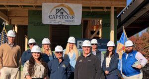 SC Vocational Technical School District creates a learning house Capstone Homes Team Back row from left to right: Brent Reed, Jim Carpenter, Georgie Penny, Alex Reed Baker, Joe Reed, Sarah Dickinson, Mark Williams. Front row from left to right: Taylor Dockety, Kurt Schneck, Jake Booth.