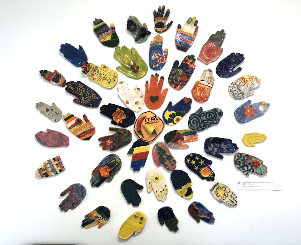 Making a pirinola together: CCATE through the years, 2018.