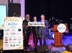 West End Neighborhood House appoints Stacy Shamburger, LMSW, as Executive Director Paul Calistro, John Matarese (WENH Board President), Wilmington Mayor, John Carney