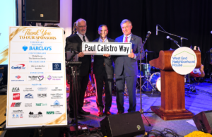 West End Neighborhood House appoints Stacy Shamburger, LMSW, as Executive Director Paul Calistro, John Matarese (WENH Board President), Wilmington Mayor, John Carney