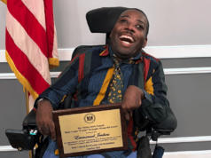 The State Council for Persons with Disabilities honors Jenkins with 2026 “Custie” Award 2026 “Custie” Award winner Emmanuel Jenkins was honored by the State Council for Persons with Disabilities for more than 20 years of advocacy, his leadership in the disability community, and his commitment to helping others find their voices. (Photo courtesy SCPD)