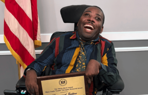 The State Council for Persons with Disabilities honors Jenkins with 2026 “Custie” Award 2026 “Custie” Award winner Emmanuel Jenkins was honored by the State Council for Persons with Disabilities for more than 20 years of advocacy, his leadership in the disability community, and his commitment to helping others find their voices. (Photo courtesy SCPD)